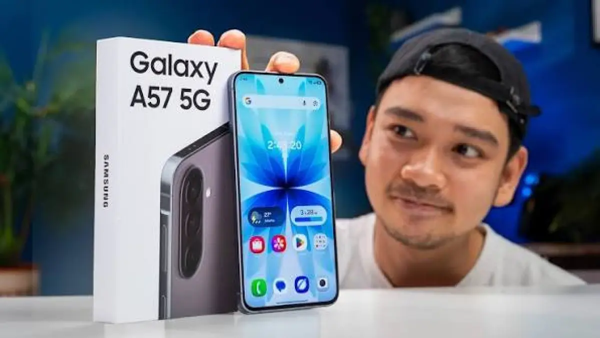 Review Samsung Galaxy A57 5G: Desain tipis dan bezel makin cantik. Apakah upgrade performanya cukup? Simak ulasan lengkapnya di sini sebelum membeli.