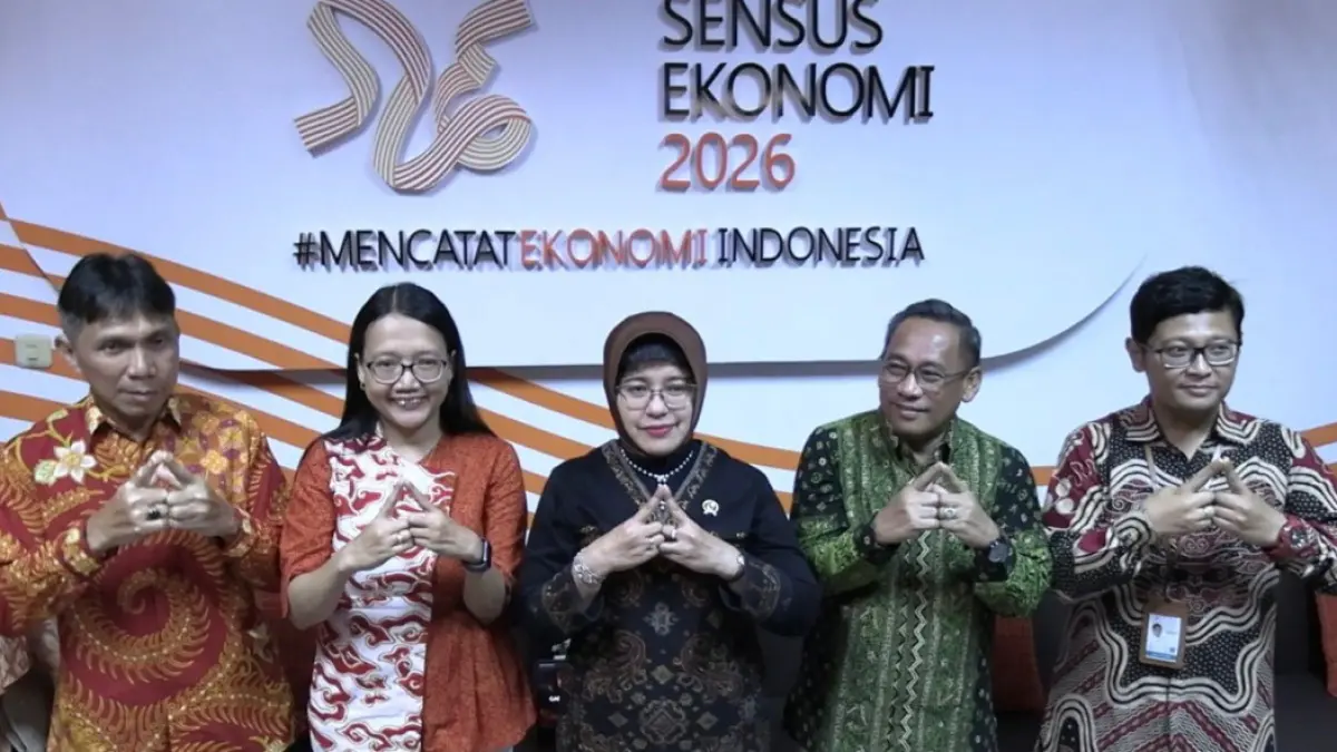 Sensus Ekonomi 2026 resmi dimulai di Yogyakarta. BPS kerahkan 4.082 petugas dan gunakan AI untuk pendataan usaha (Pinterest).