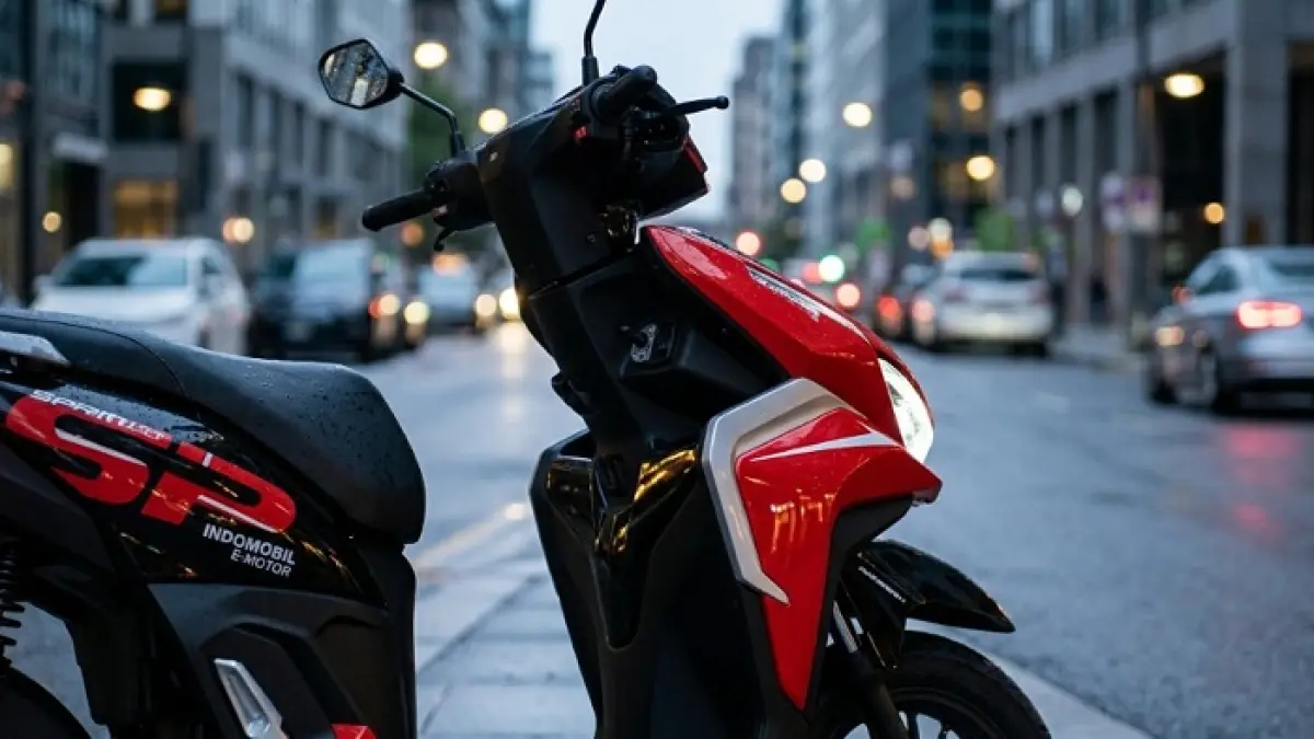 Indomobil E-Motor Sprinto tembus 101 km/jam, motor listrik Rp25 jutaan dengan fitur modern dan performa mengejutkan (Ilustrasi Gemini AI)