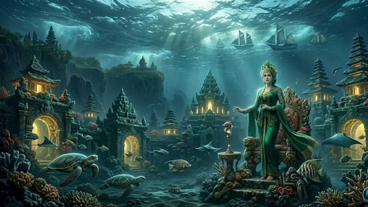 Kerajaan gaib Nyi Roro Kidul dipercaya berada di Laut Selatan. Simak legenda istana bawah laut yang masih terkenal hingga kini.