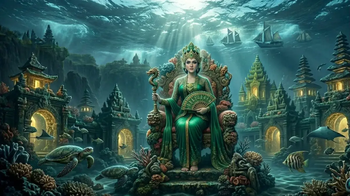 Kerajaan gaib Nyi Roro Kidul masih menjadi misteri Laut Selatan. Simak kisah istana megah yang melegenda di Jawa.