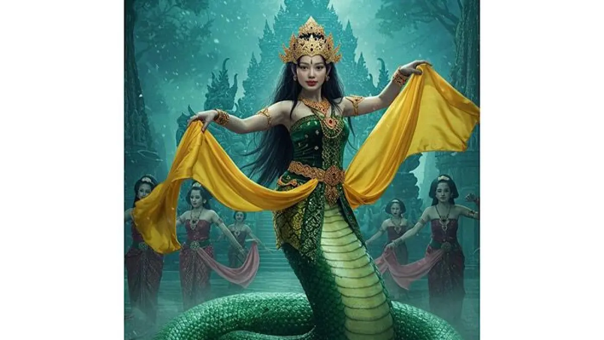 Kisah Pesugihan Nyi Blorong yang diklaim melunasi utang Rp1,1 miliar berujung penyesalan dan sakit berkepanjangan.(pinterest)