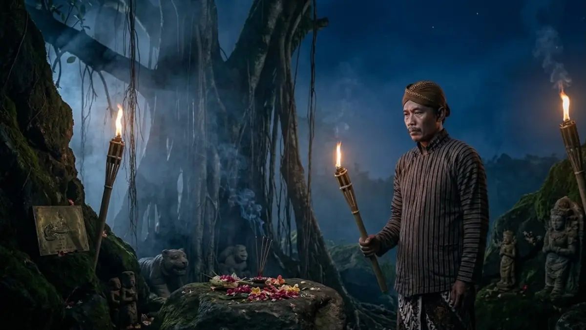 Mitos pesugihan Jawa masih menjadi misteri. Kisah kekayaan mendadak dan ritual gaib terus menarik perhatian masyarakat.