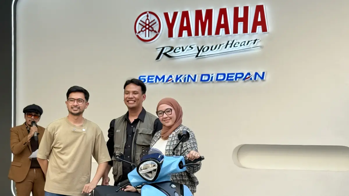 Modification Yamaha Grand Filano Hybrid x Kahf Collaboration. (Foto: Yamaha untuk Radar Tulungagung)