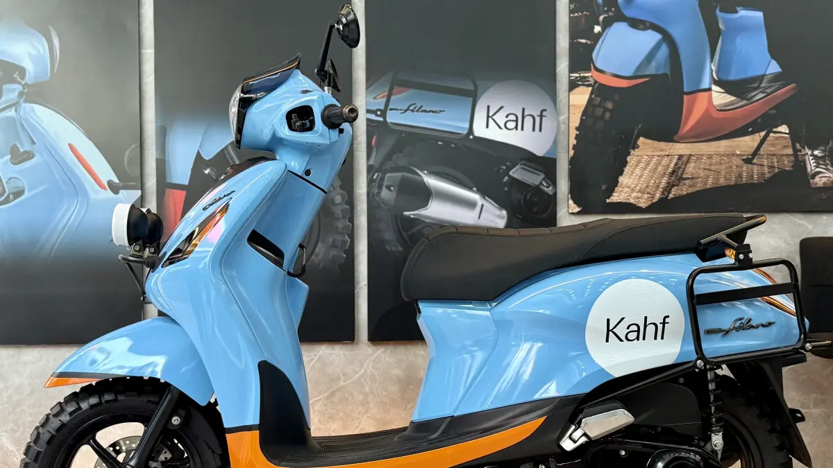 Modification Yamaha Grand Filano Hybrid x Kahf Collaboration. (Foto: Yamaha untuk Radar Tulungagung)