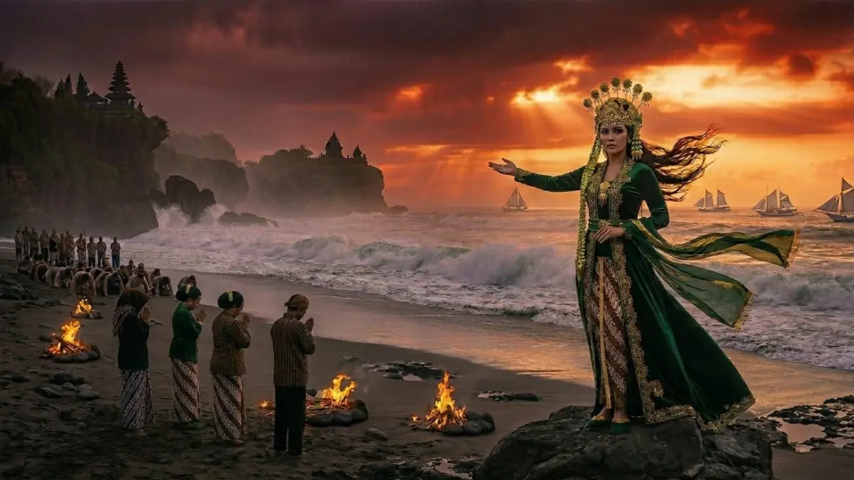 Pantai Selatan dan Nyi Roro Kidul masih menjadi legenda populer. Simak asal-usul kisah dan pengaruhnya bagi budaya Jawa.