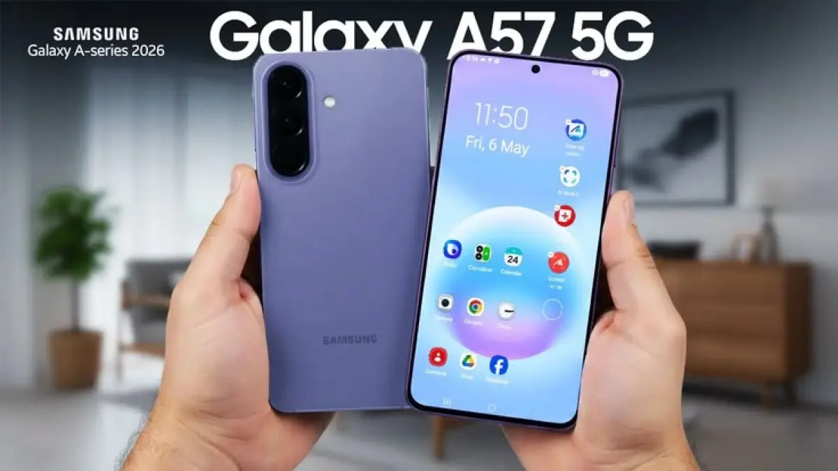 Samsung Galaxy A57 5G punya banyak kelebihan, tapi kekurangannya juga bikin dilema. Masih worth it dibeli di harga Rp6 jutaan? (Pinterest).