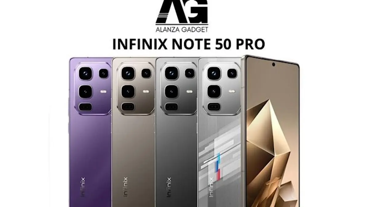 Infinix Note 50 Pro resmi menggebrak pasar Indonesia di harga 3 jutaan! HP paling gacor dengan frame metal alloy, layar AMOLED 144Hz, dan charger 90W.(pinterest)