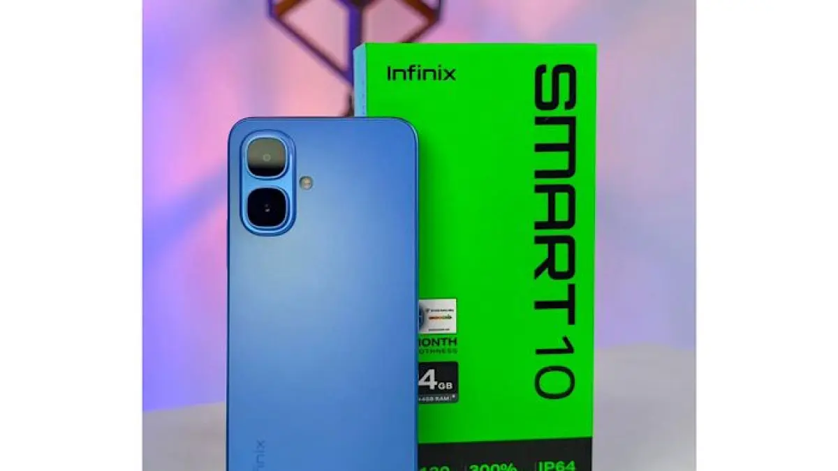 Infinix Smart 10 resmi meluncur di harga 1 jutaan! Bawa desain boba mewah ala iPhone 16, layar mulus 120Hz, bodi tangguh IP64, dan baterai awet 5000 mAh.(pinterest)