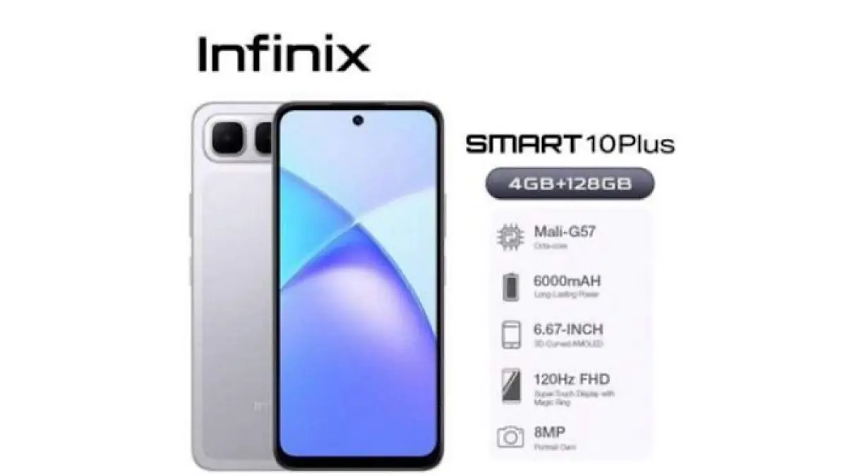 Infinix Smart 10 resmi menggebrak pasar Indonesia! HP sejutaan paling gacor dengan layar 120Hz, bodi tangguh IP64, dan desain mirip iPhone 16.(pinterest)