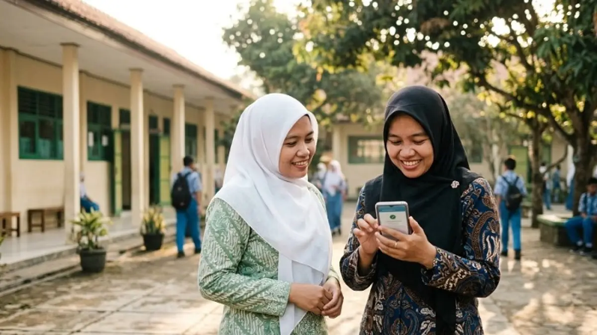 Kenaikan gaji ASN 2026 belum memiliki regulasi resmi. Guru dan pegawai negeri diminta menunggu pengumuman 16 Agustus. (Ilustrasi Gemini AI)