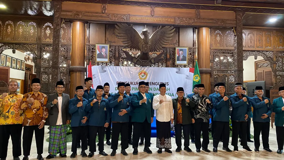Pengukuhan kepengurusan LDII di Pendopo Kongas Arum Kusumaning Bongso pada Selasa (23/6/2026) pukul 19.00 WIB.(MEGA MUSTIKA/RADAR TULUNGAGUNG)