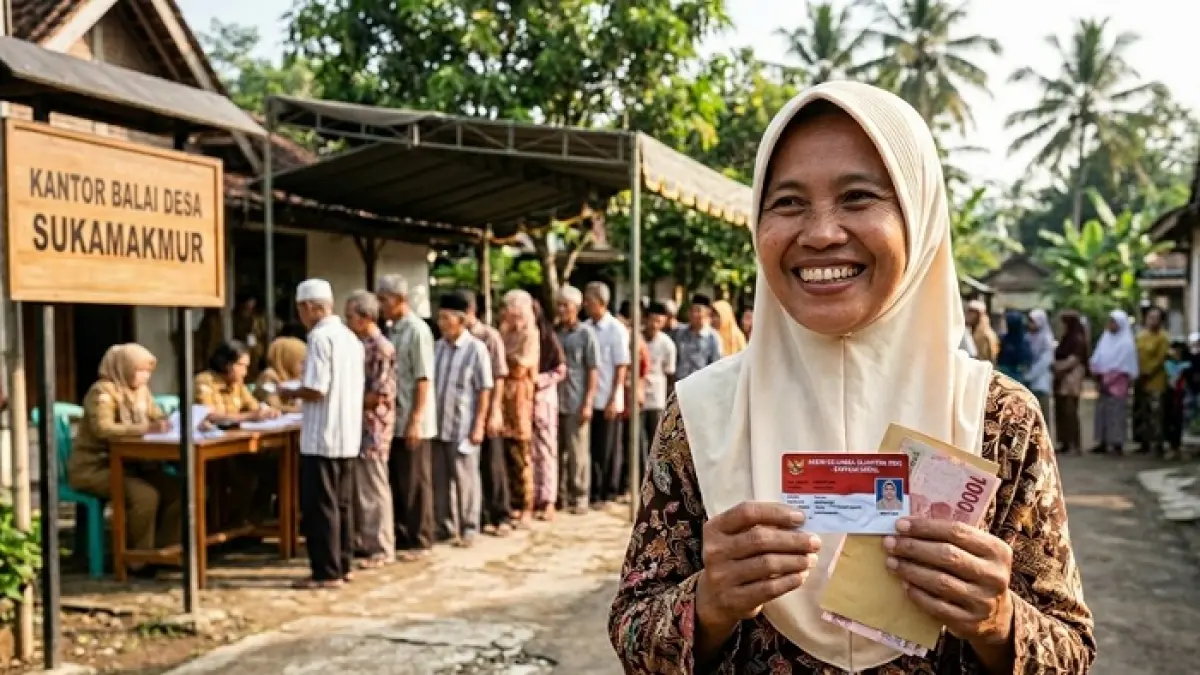 PKH BPNT Tahap 3 Tahun 2026 segera cair. Simak jadwal pencairan serta daftar wilayah 1, 2, dan 3 penerima bantuan. (Ilustrasi Gemini AI)
