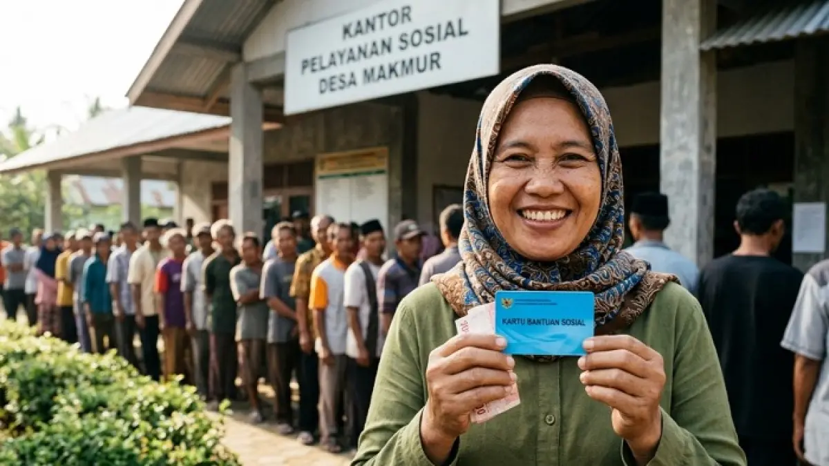 PKH BPNT Tahap 3 Tahun 2026 segera cair. Simak jadwal pencairan serta daftar wilayah 1, 2, dan 3 penerima bantuan. (Ilustrasi Gemini AI)