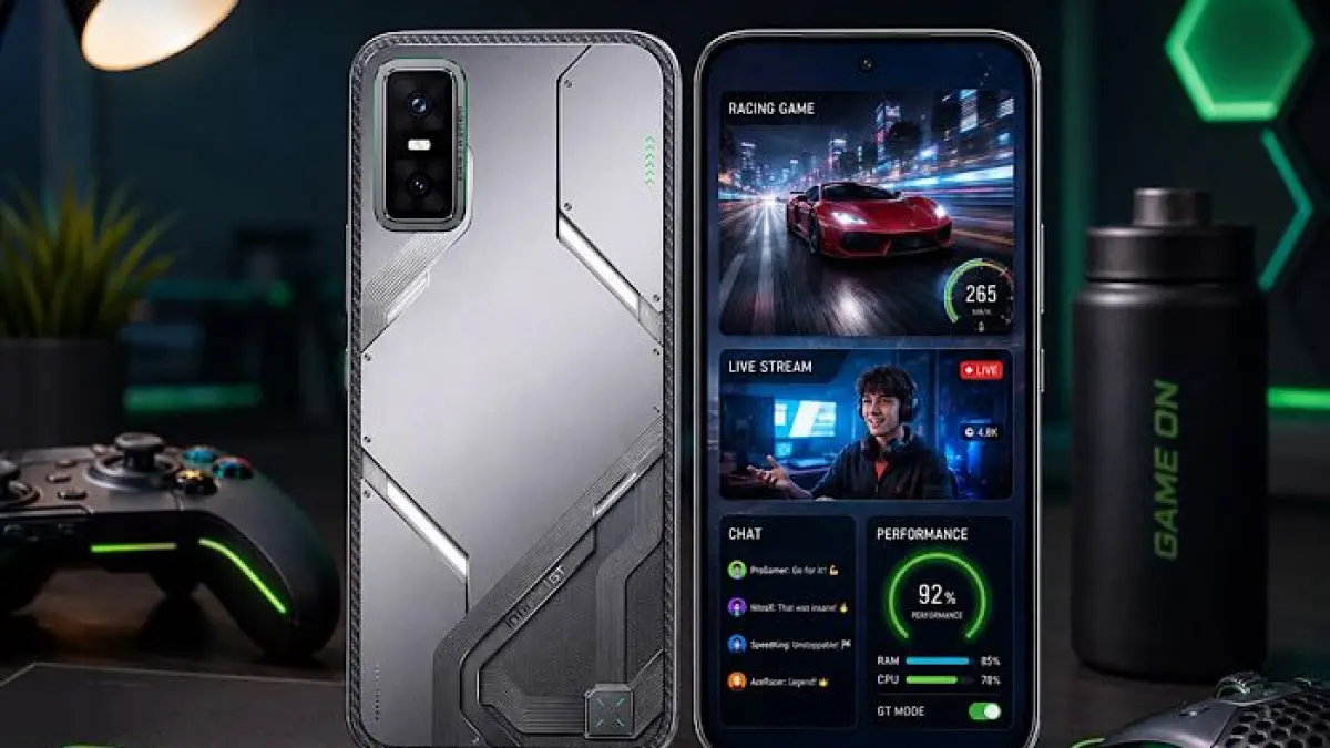 Review Infinix GT30 Pro di Indonesia. HP gaming Rp 4 jutaan dengan fitur pendingin MagCharge Cooler, layar AMOLED 144Hz, dan chipset Dimensity 8350!(pinterest)