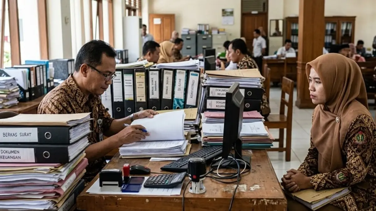 TPG 100 persen jadi sorotan DPR. Guru diminta bersabar menunggu evaluasi skema pencairan tunjangan. (Ilustrasi Gemini AI)