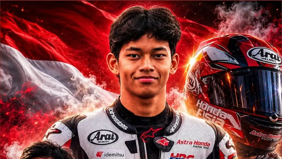 Hasil Moto3 Ceko 2026: Hakim Danis juara, Feda Ega Pratama finis P5 dari posisi 20 di balapan dramatis Brno.
