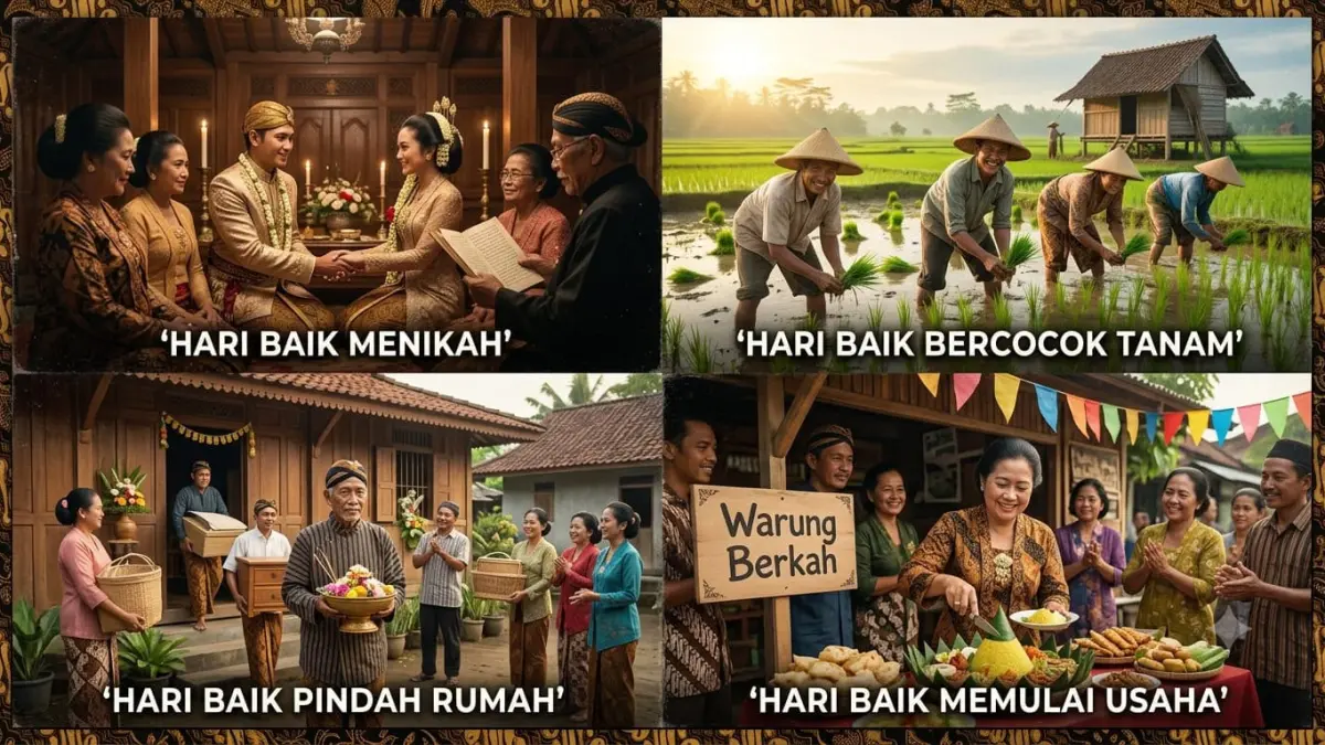  **Hari baik Primbon Jawa masih banyak dicari. Simak makna weton, neptu, dan cara menentukan waktu terbaik menurut tradisi Jawa.**