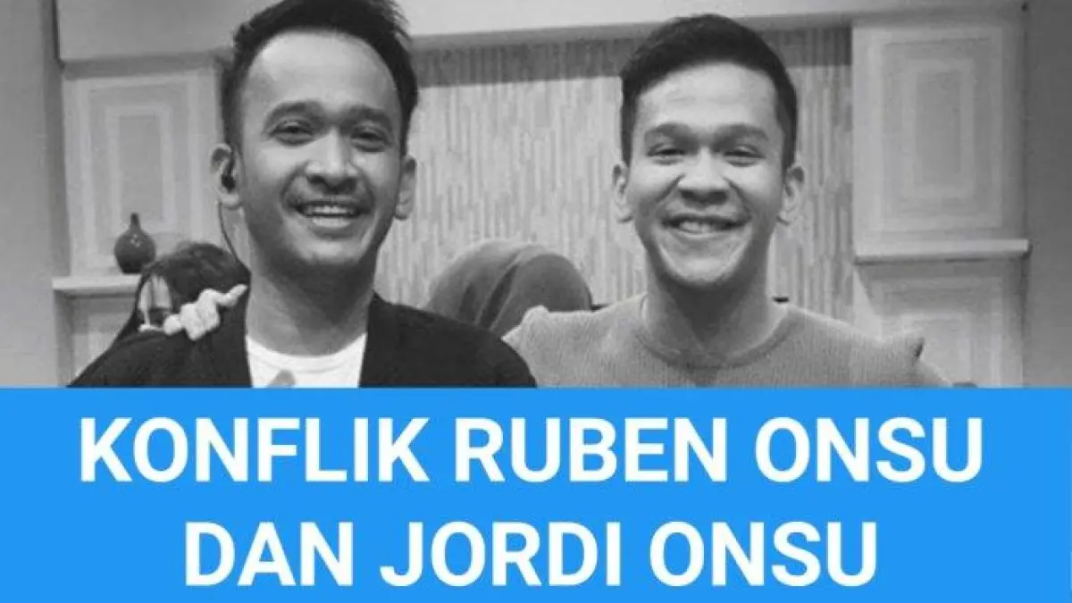 Konflik Ruben Onsu dan Jordi Onsu kembali memanas di tengah polemik hak asuh anak dan laporan Sarwendah ke KPAI (Pinterest).