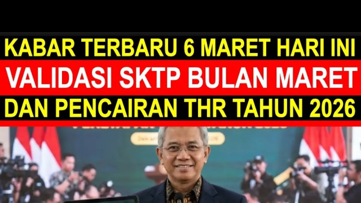 THR Guru ASN 2026 segera cair. Simak syarat menerima tambahan TPG, jadwal pencairan, serta batas sinkron Dapodik sebelum 7 Maret. (Youtube. com)