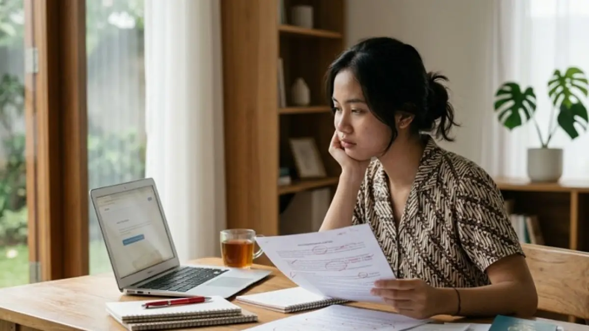 7 kesalahan pendaftar Beasiswa LPDP yang sering bikin gagal lolos diungkap mahasiswi Harvard. Simak tips agar peluang diterima makin besar. (Ilustrasi Gemini AI)