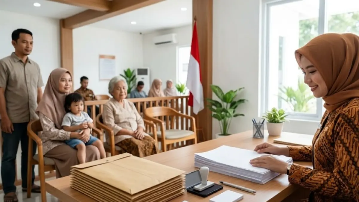 Bansos tahap 3 Juli 2026 mulai disalurkan. Simak daftar bantuan, penerima baru, nominal PKH, BPNT, dan cara cek status penerima. (Ilustrasi Gemini AI)