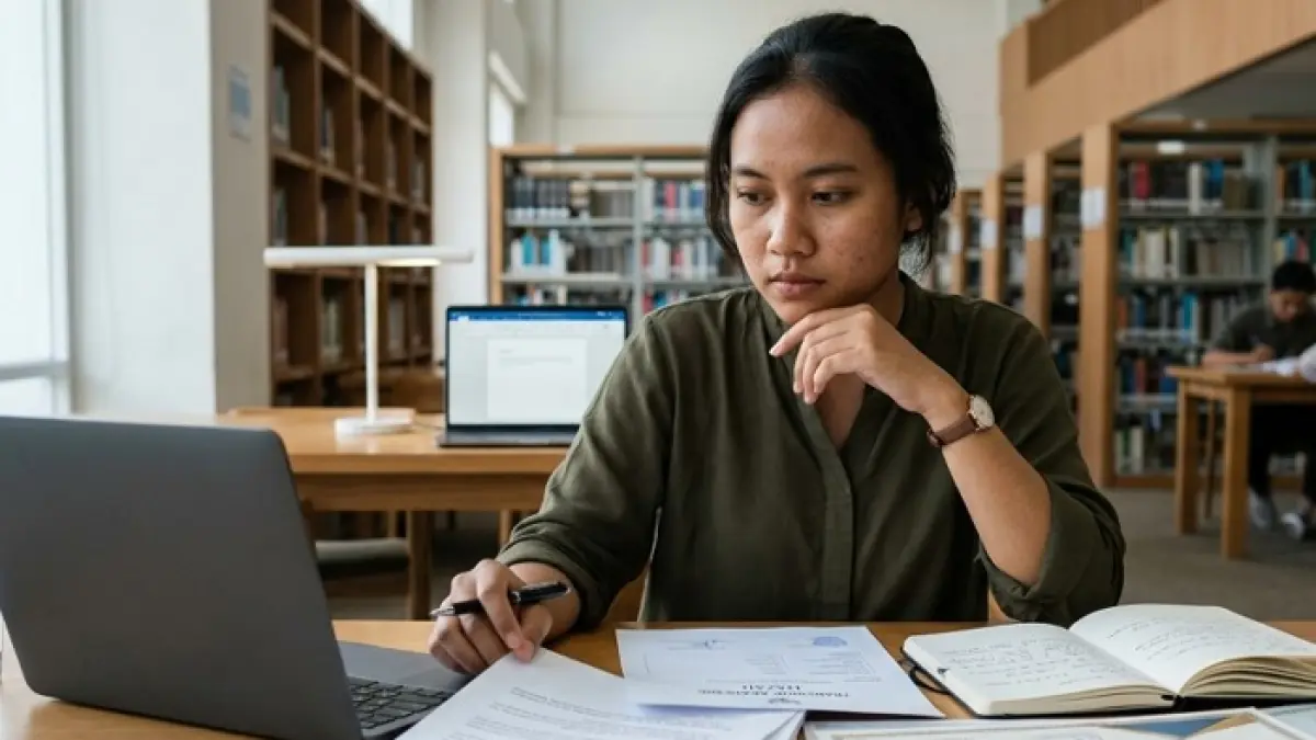 Tips lolos Beasiswa LPDP dari mahasiswi Harvard ini membahas 7 strategi penting yang sering diabaikan calon awardee. (Ilustrasi Gemini AI)