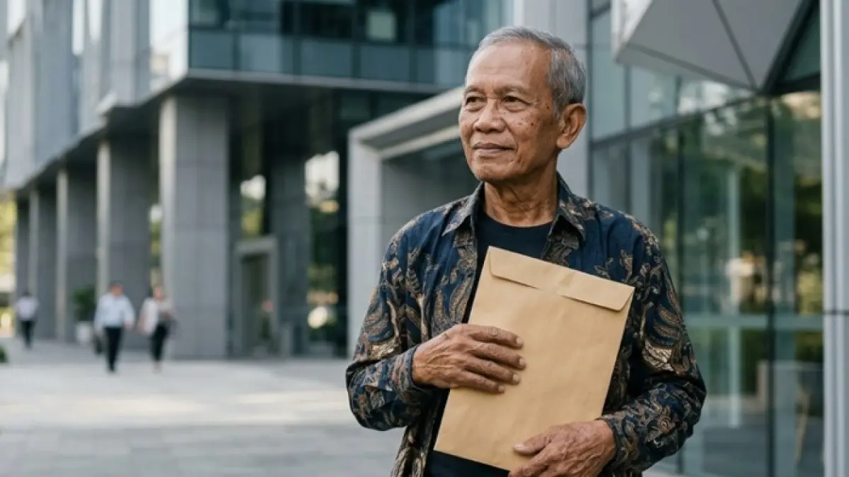 PT Taspen buka suara soal rapel gaji pensiunan Juli 2026. Simak klarifikasi resmi, fakta terbaru, dan dasar hukum yang sebenarnya. (Ilustrasi Gemini AI)