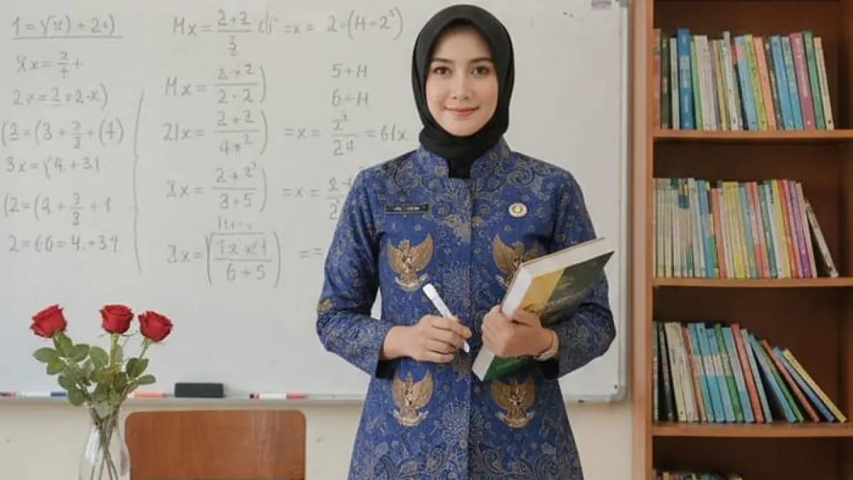 Usulan gaji guru minimal Rp5 juta kembali menguat. Komisi X DPR mengungkap hitungan anggaran Rp208 triliun dan fokus revisi UU Sisdiknas.(Gemini AI)