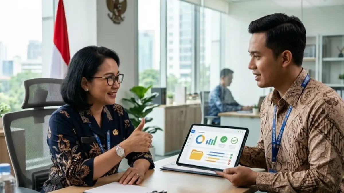 Cara isi SKP e-Kinerja 2026 wajib dipahami ASN agar tidak salah input target, realisasi, maupun bukti dukung saat penilaian. (Ilustrasi Gemini AI)