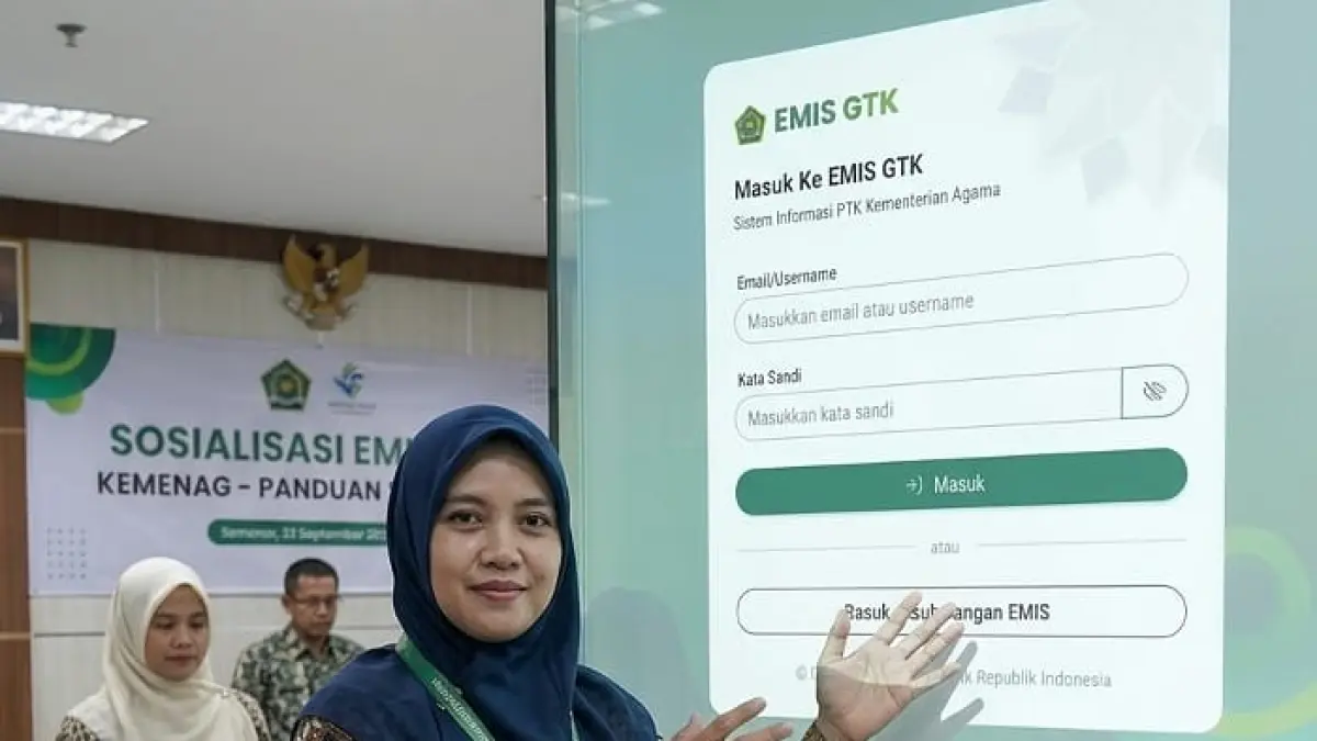 Cara Mengisi Presensi PTK di EMIS GTK Terbaru 2026 lengkap, mulai login admin, input absensi massal, edit kehadiran hingga melihat rekap bulanan.(Gemini AI)