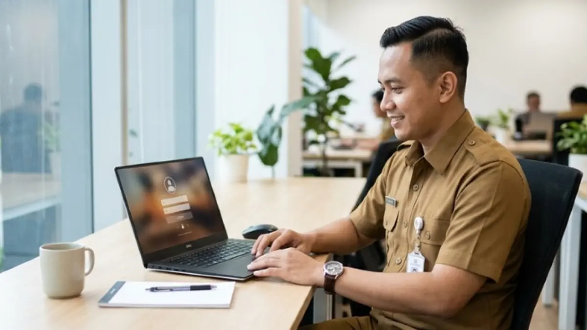 Pengajuan cuti online ASN wajib dilakukan secara digital. Hindari kesalahan yang bisa membuat usulan cuti tertunda atau ditolak. (Ilustrasi Gemini AI)