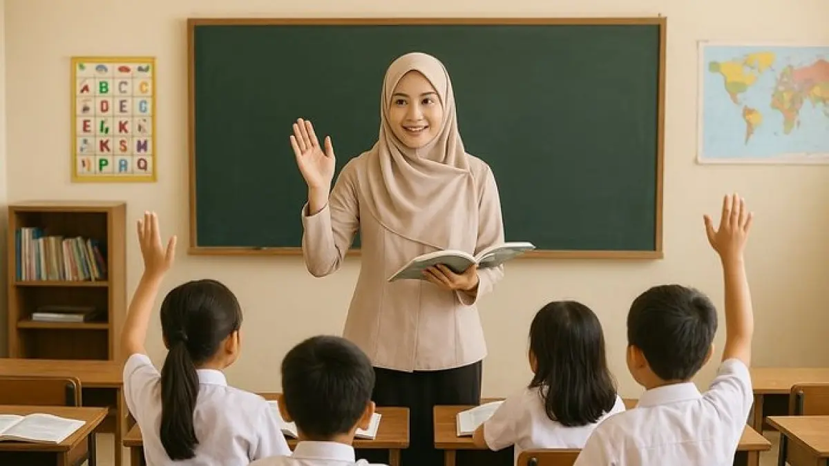TPG THR Guru masih menjadi tanda tanya. Banyak guru mempertanyakan kepastian pencairan, sementara TPG reguler mulai cair di sejumlah daerah.(Gemini AI)