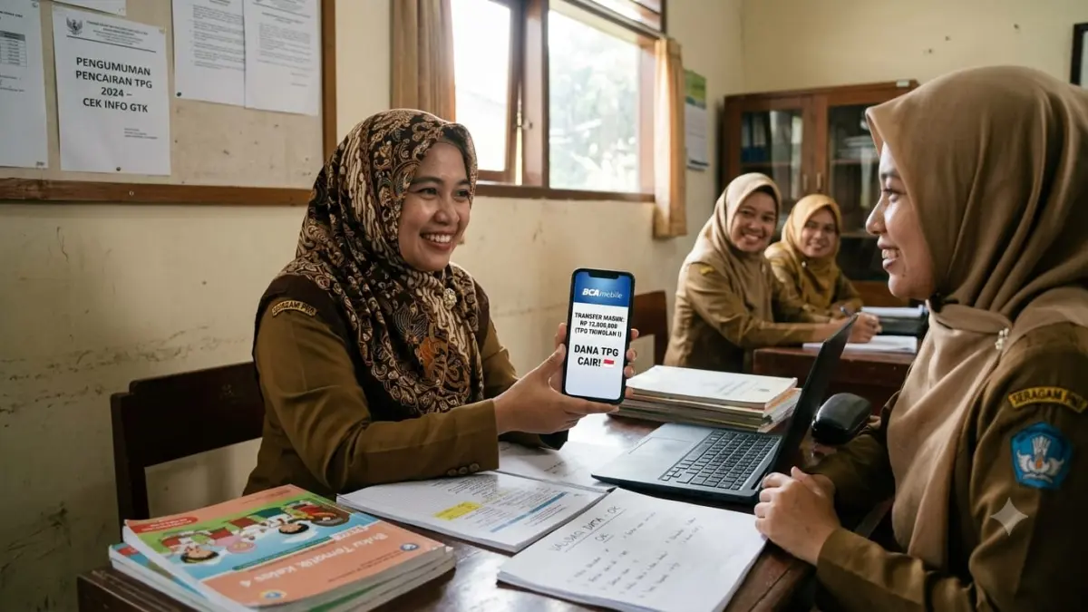 Pencairan TPG terbaru memasuki tahap penting. Simak proses verifikasi, penyaluran bertahap, dan langkah yang perlu dilakukan guru.