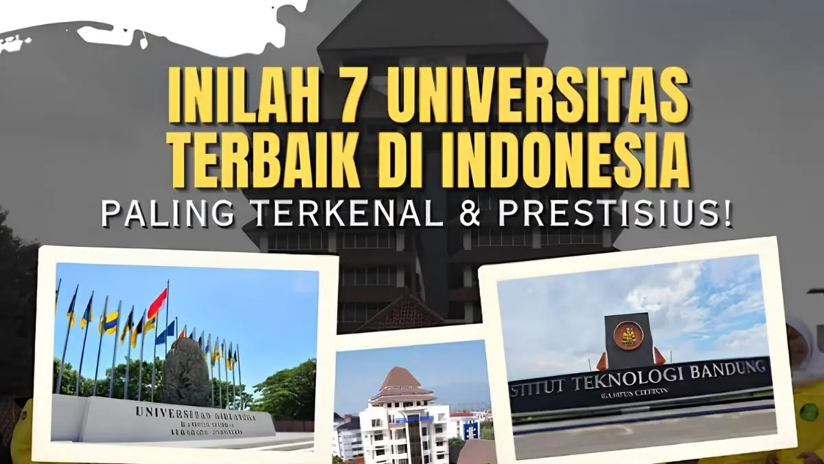Ingin tahu daftar PTN terbaik di Indonesia? Simak analisis mendalam mengenai kampus-kampus top yang diakui dunia untuk membantu langkah awal karier masa depan Anda.( Yt Nafigasi)
