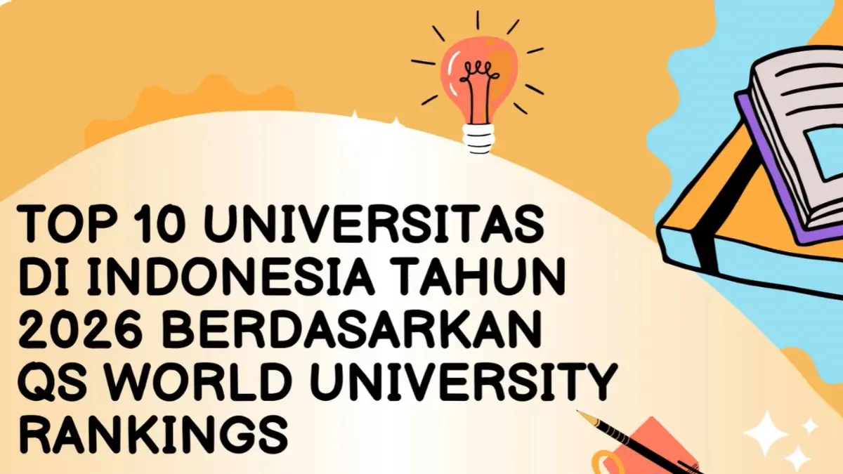 QS World University Rankings 2026 merilis top 10 universitas terbaik di Indonesia, UI kembali menempati posisi pertama.