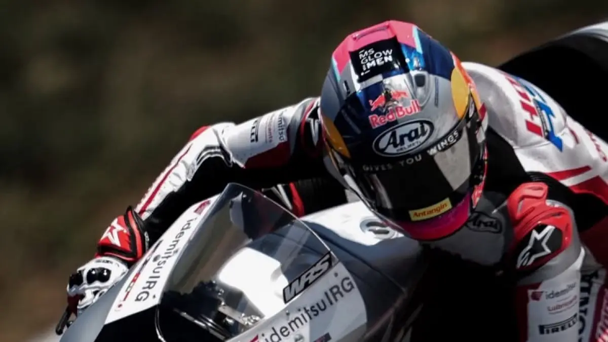 Sempat terpuruk di FP1, pembalap Indonesia Feda Ega Pratama bangkit dan sukses jadi yang tercepat di sesi Practice Moto3 Jerman. Simak ulasan lengkapnya! (Screenshot Instagram)