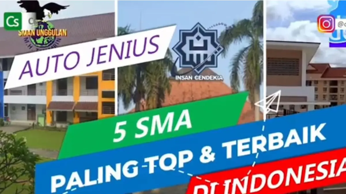 Daftar 5 SMK terbaik di Indonesia, mulai dari sekolah gratis hingga lulusan yang punya peluang kerja tinggi.