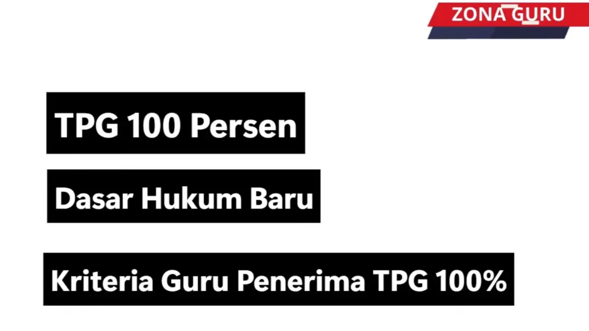 Pencairan TPG 100% 2026 belum masuk rekening guru. Simak aturan, tahapan verifikasi data, dan syarat penerima tambahan tunjangan profesi guru.