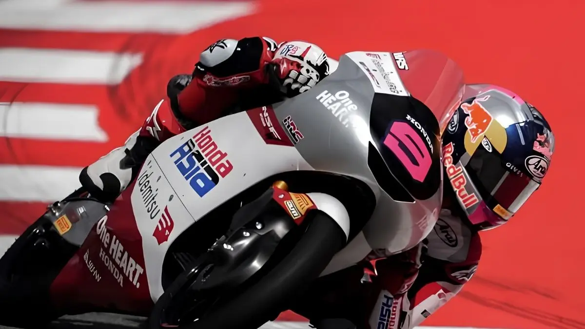 Veda Ega Pratama Moto3 Jerman tampil tercepat pada sesi practice Sachsenring dengan waktu 1 menit 25,848 detik usai bangkit dari posisi ke-23 di FP1. (Pinterest)