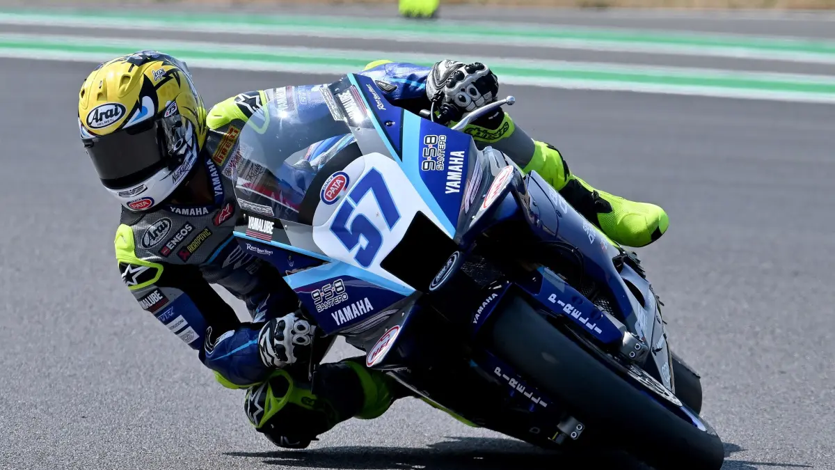 Cetak Superpole Terbaik di Donington Park, Aldi Satya Mahendra Optimis Jalani Race Hingga Akhir Musim. (Foto: Yamaha untuk Radar Tulungagung)
