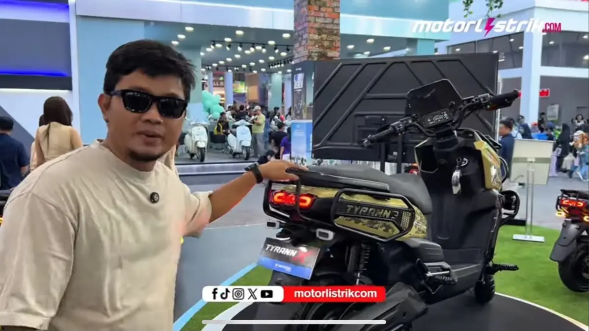 Tirano X hadir dengan klaim jarak tempuh hingga 160 km serta membawa banyak perubahan pada desain, suspensi, dan kenyamanan.
