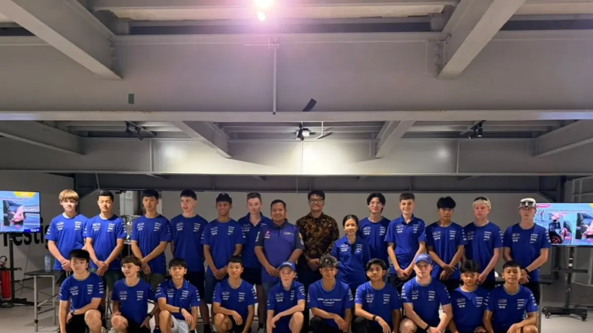 Trio Rider Yamaha Racing Indonesia Siap Tempur di Seri 3 R3 BLU CRU Asia Pacific Mandalika. (Foto: Yamaha untuk Radar Tulungagung)