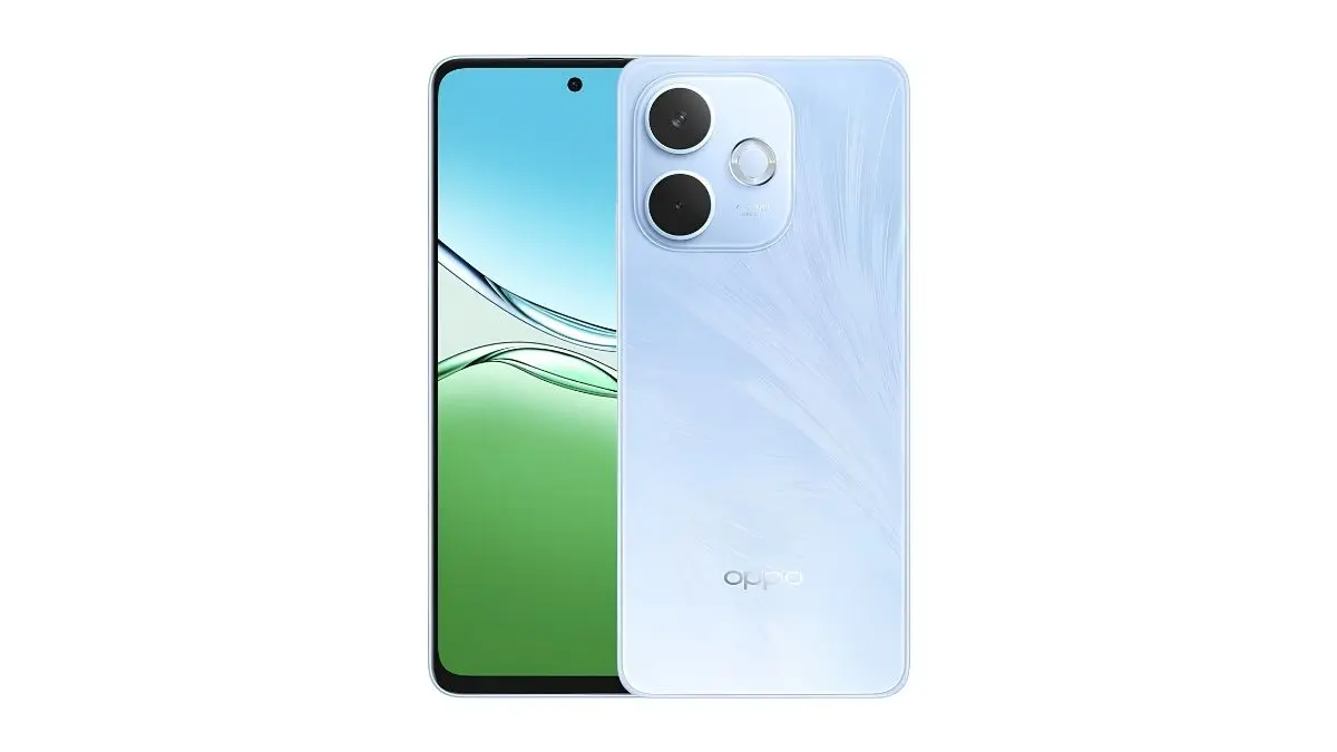OPPO A5 Pro 5G hadir dengan IP69, baterai 5.800 mAh, layar 120Hz, Dimensity 6300, kamera 50MP, dan harga Rp4.299.000 di Indonesia. (Pinterest)