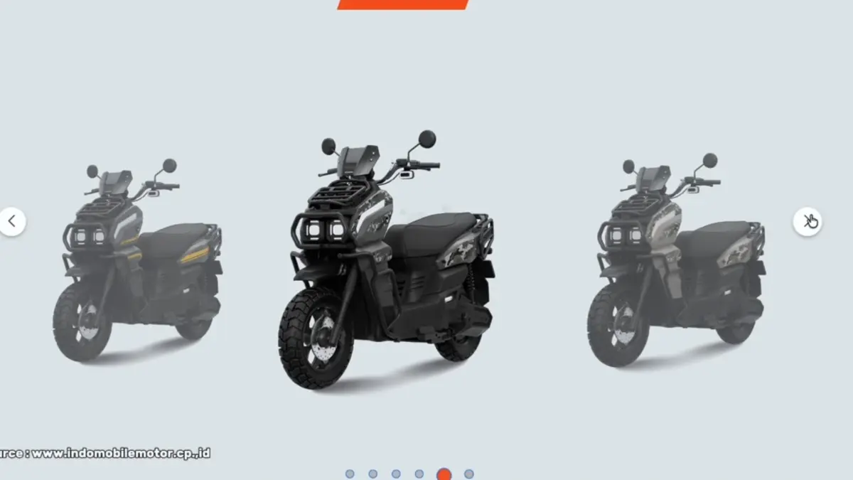 Review Indomobil E-Motor Tirano, motor listrik bergaya adventure dengan Android Auto, fitur lengkap, dan jarak tempuh hingga 110 km.