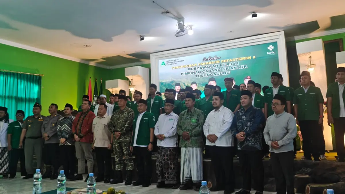 BRI berkolaborasi dengan GP Ansor Tulungagung menghadirkan Kartu Tanda Anggota (KTA) GP Ansor-BRI yang terintegrasi dengan BRIZZI.
