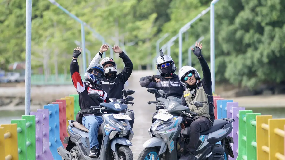 GEAR UTLIMATE RIDE Celebes Expedition Destination Spot. (Foto: Yamaha untuk Radar Tulungagung)