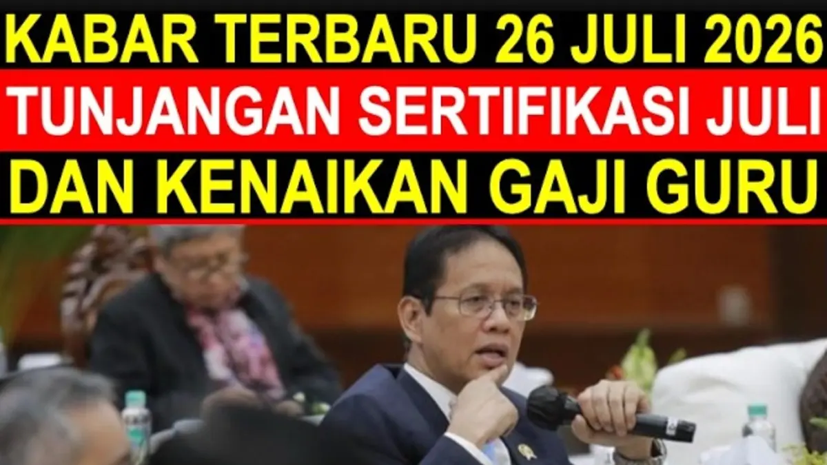  Kenaikan gaji ASN 2027 masih menjadi perhatian guru dan PNS. Simak momen penting yang dinanti serta perkembangan SKTP dan pencairan TPG Juli. (Youtube.com)