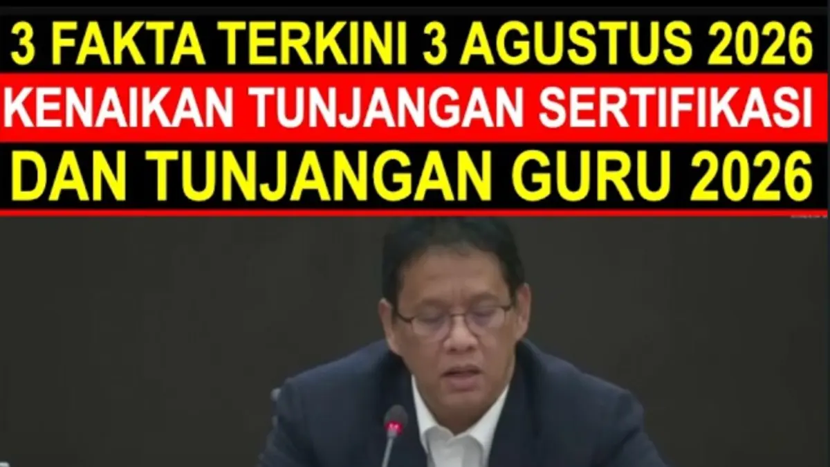  Kenaikan TPG guru kembali ramai. Simak 4 fakta terbaru soal TPG 700 persen, tunjangan non-ASN, ASN, dan guru yang bertugas di daerah 3T. (Youtube. com)