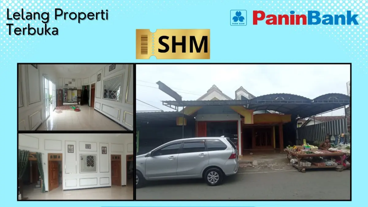 PENGUMUMAN KEDUA LELANG EKSEKUSI HAK TANGGUNGAN PT . BANK PANIN, Tbk KCU KEDIRI
